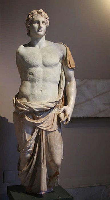 Estatua de Alejandro Magno. Museo de Arqueología de Estambul. (Public Domain)