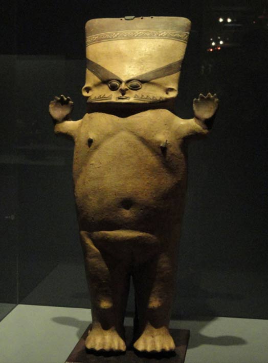 Figura femenina, cultura Chancay, Perú, 1000-1450. (Public Domain)