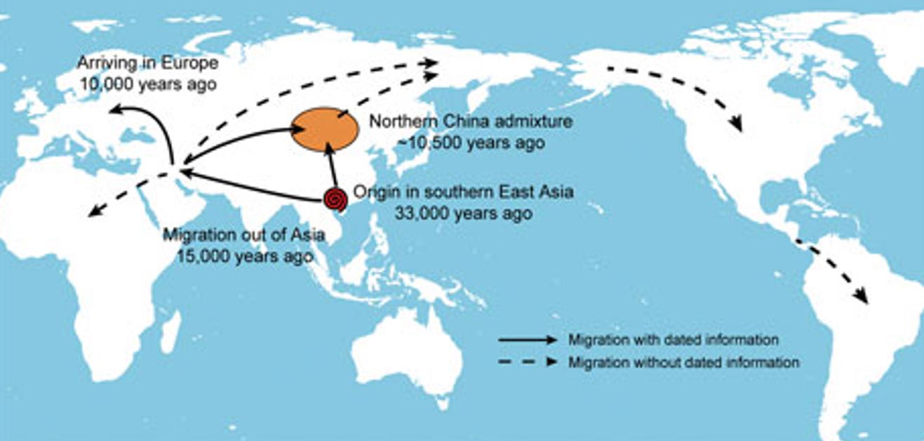 Los orígenes del perro: el mejor amigo del hombre desde hace más de 33.000 años  Mapa-migraciones-perros