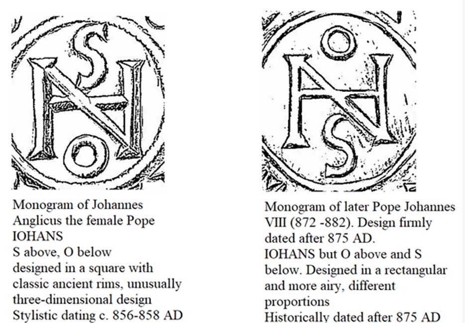 En el estudio se analizan y se datan los monogramas hallados en las monedas utilizando criterios estilísticos. (Imagen: Miguel Habicht, 2018)