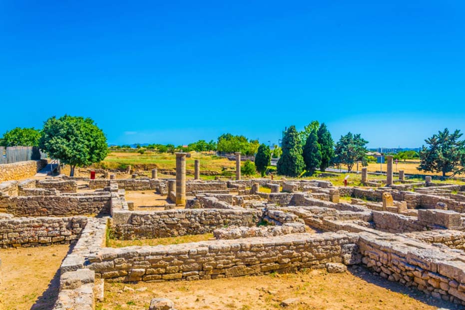 Ruinas romanas de Pollentia, Mallorca, EspaÃ±a (dudlajzov/Fotolia)