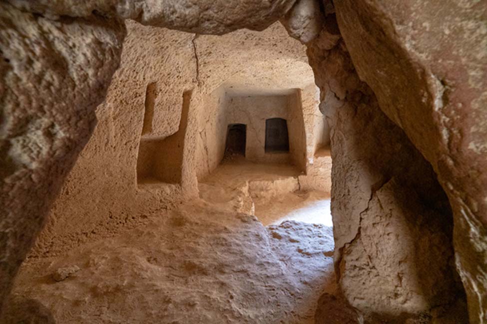 CÃ¡maras funerarias de las Tumbas de los Reyes de Chipre.