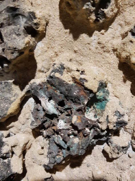 Escoria de cobre del sitio Saruq Al Hadid. (Alexandermcnabb / CC BY-SA 4.0)