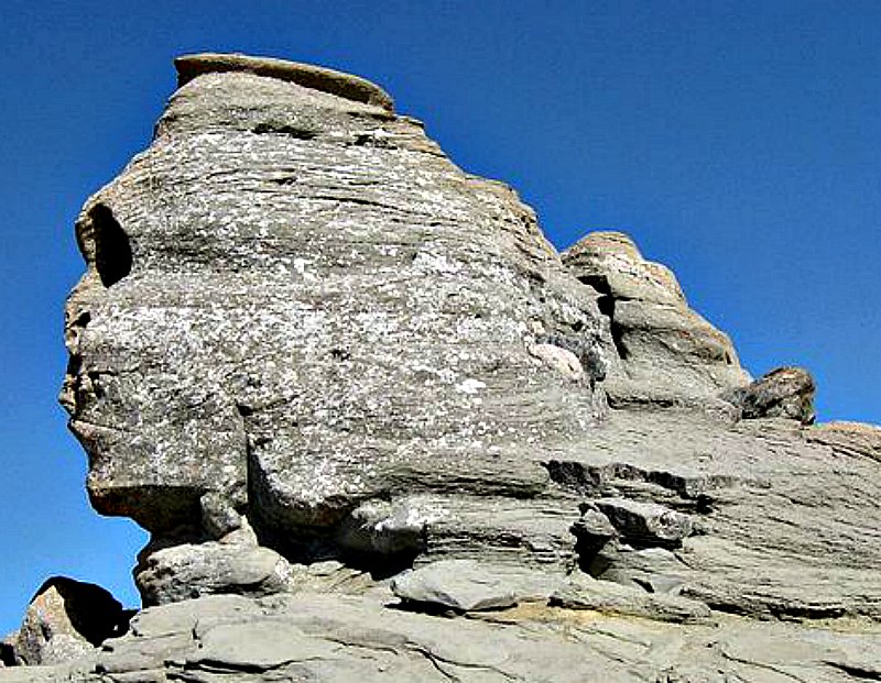 Fotografía de “La Esfinge” de los Montes Bucegi, ubicados en los Cárpatos, Rumanía. (Radu Privantu/CC BY 2.0)