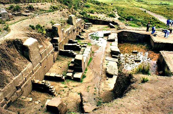 Algunas de las misteriosas ruinas de Tiahuanaco (Flickr)