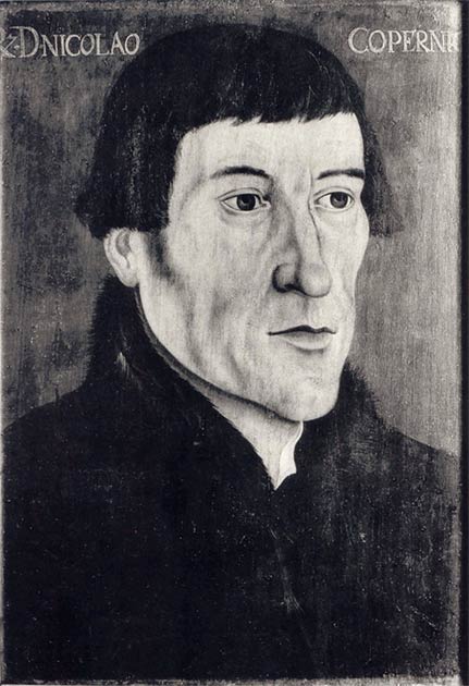 Una copia fotográfica de un retrato de Nicolás Copérnico de mediados del siglo XVI por un pintor desconocido. (Craigboy / dominio público)