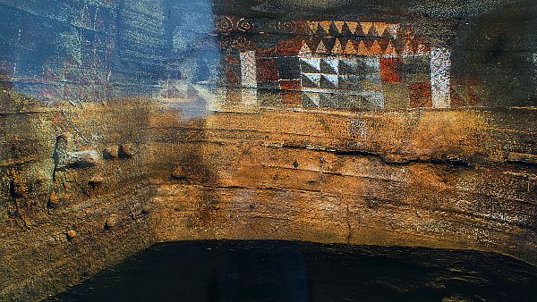 Interior de la Cueva Pintada de Gáldar, Gran Canaria. (Flickr)