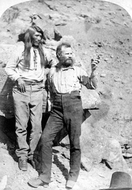 John Wesley Powell en el Gran Cañón. (Parque Nacional del Gran Cañón / CC BY 2.0)