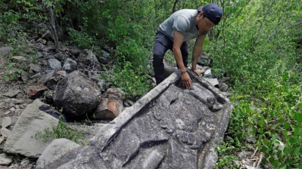 Los arqueólogos creen que el sitio puede haber sido dedicado al dios zapoteca del inframundo. (EFE / Hilda Rios)