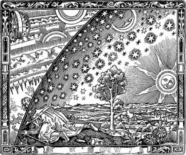 El grabado Flammarion, París 1888. (Dominio público)