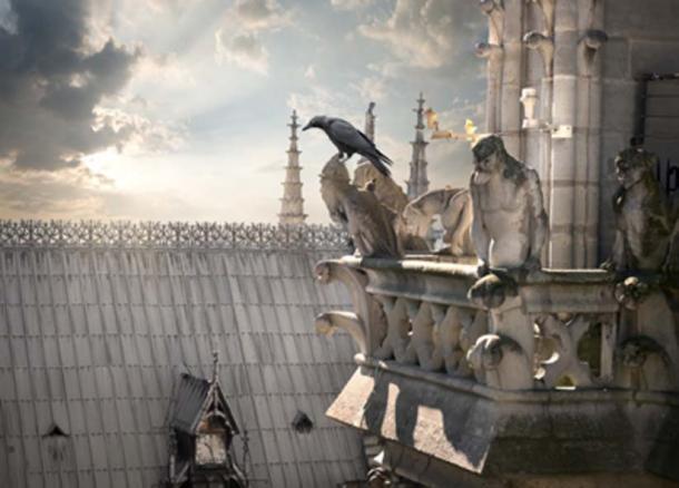 Gargoyles / Chimeras, Notre Dame'da.  (Givaga / Adobe Stock)