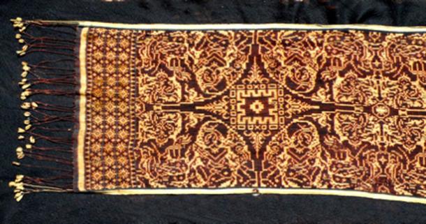 Geringsing textil de la aldea de Tenganan, Bali. (Chris Hazzard / CC BY-SA 3.0)