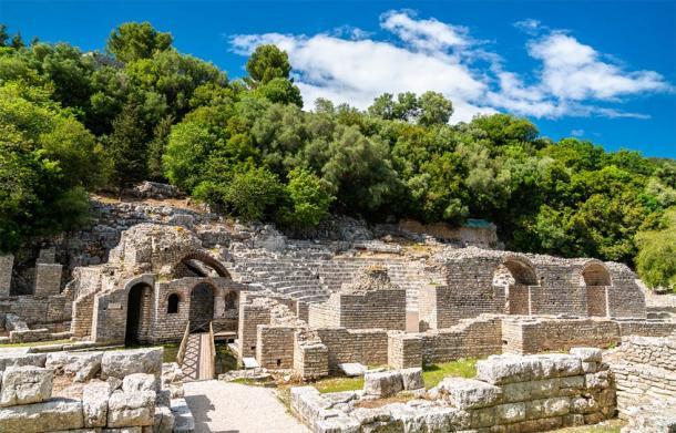 Ruinas de la antigua ciudad de Butrint en Albania (Leonid Andronov / Adobe Stock)