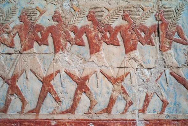 Famoso relieve de la expedición comercial de Hatshepsut a la Tierra de Punt. (Dietmar / Adobe Stock)