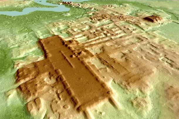 Los estudios LiDar de Aguada Fénix revelan lo que actualmente es el complejo de monumentos mayas más grande y antiguo conocido. (Alfonsobouchot / CC BY SA 4.0)