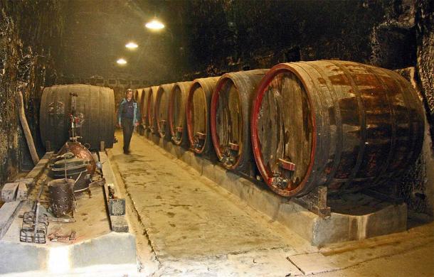 La bodega de fama mundial del castillo de Brézé en los tiempos modernos. (Gerd Eichmann / CC BY-SA 4.0)