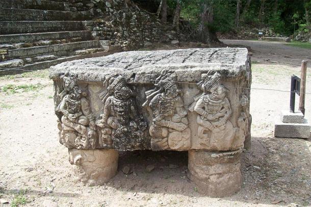 Altar Q en el Templo de Rosalila. (Simon Burchell / CC BY-SA 2.0)