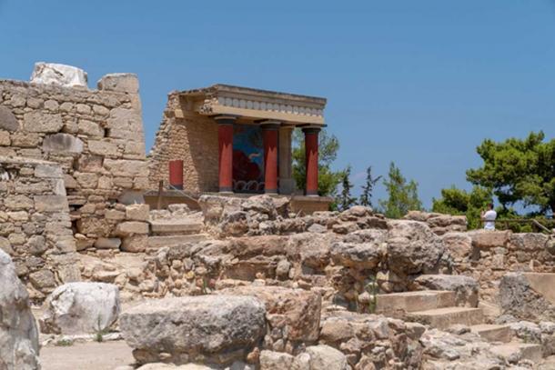 Las ruinas del palacio de Cnosos, hoy en dÃ­a. (Ioannis Syrigos)