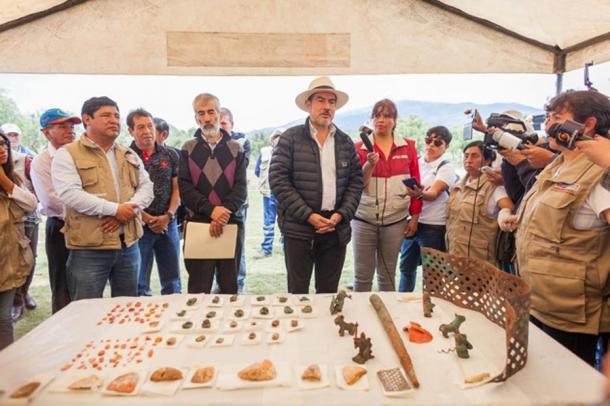 El Ministro de Cultura llama al hallazgo un "descubrimiento extraordinario". (DDC Cusco)