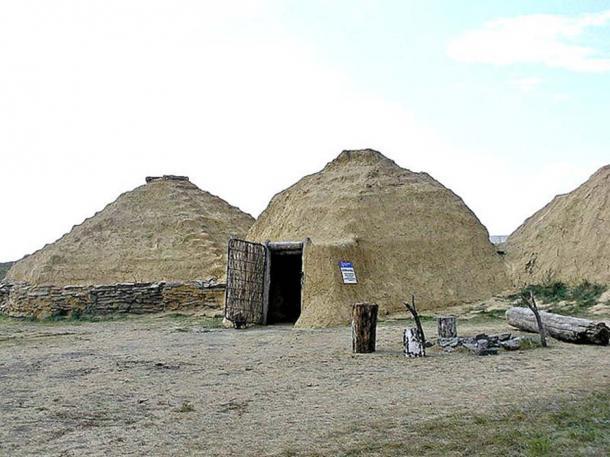 Reconstrucción de una casa prehistórica en Arkaim. (Kudrjashov Andrey / CC BY SA 3.0)