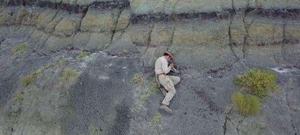 Robert DePalma es un estudiante de doctorado en geologÃ­a de la Universidad de Kansas. (Robert DePalma/ La Universidad de Kansas)