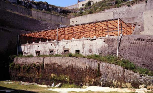 Ruinas de la Villa de los Papiros en Herculano. (Erik Anderson / CC BY SA 3.0)