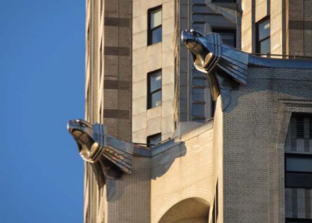 New York'ta Chrysler Binası paslanmaz çelik gargoyles.  (Raw2daBon3 / Kamusal Alan)