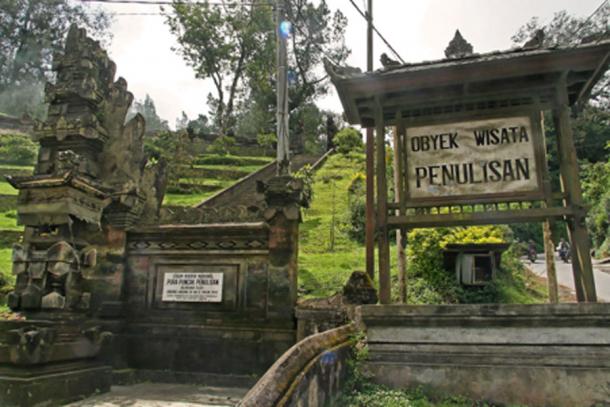 Templo Pura Puncak Penulisan en la isla calavera, Trunyan, Bali. (Patrick Chabert / CC BY-SA 2.0)