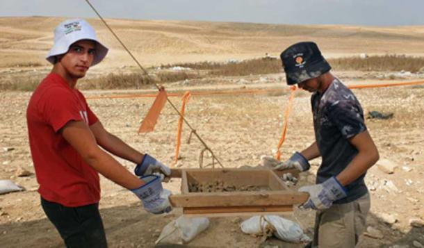 La antigua mezquita es una de las primeras descubiertas en el mundo. (Anat Rasiuk / Autoridad de Antigüedades de Israel)