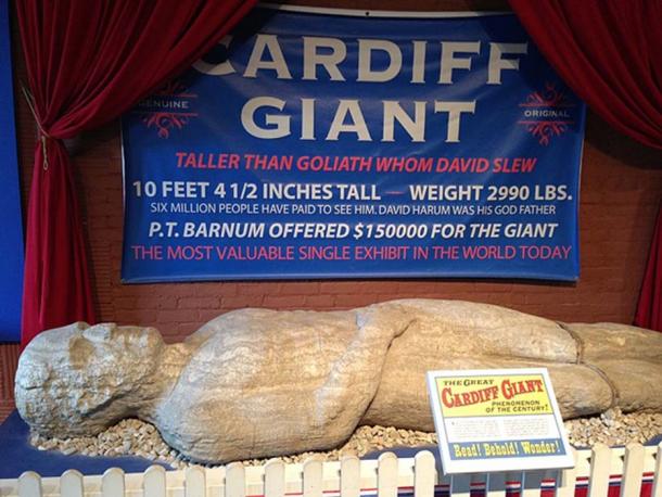 El gigante de Cardiff en el Museo de agricultores en Cooperstown. (Opencooper / CC BY-SA 2.0)