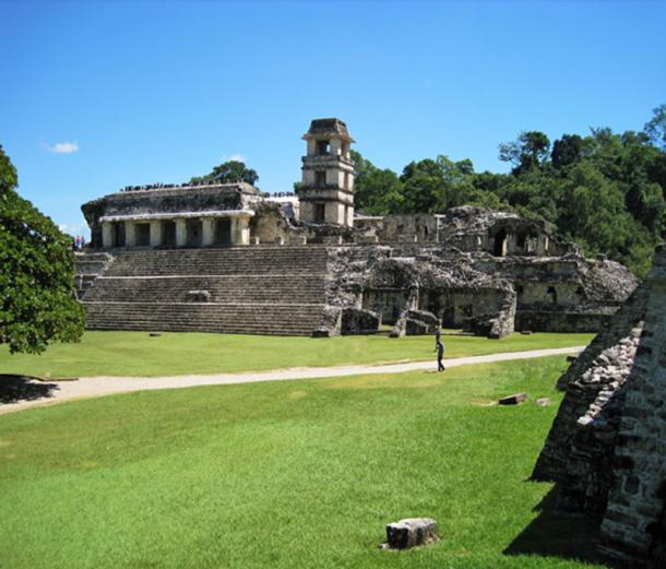 El palacio fue la sede del poder en Palenque. (© georgefery.com/ Autor suministrado)