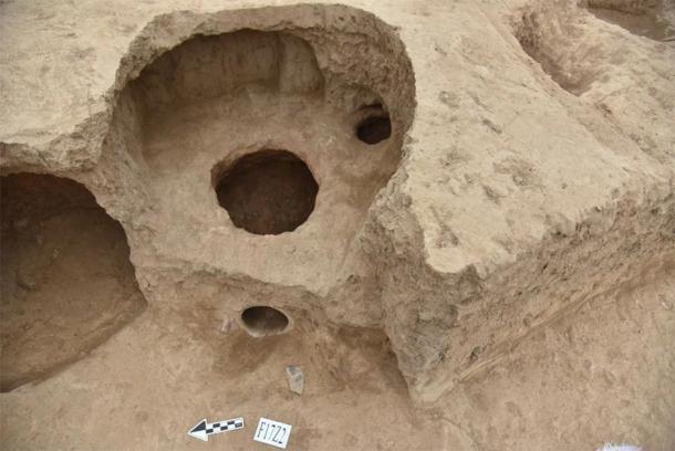 La foto de archivo sin fecha muestra una estufa desenterrada del sitio de Chaizhuang en Jiyuan, provincia central china de Henan. (Instituto Provincial de Reliquias Culturales y Arqueología de Henan /Xinhua)