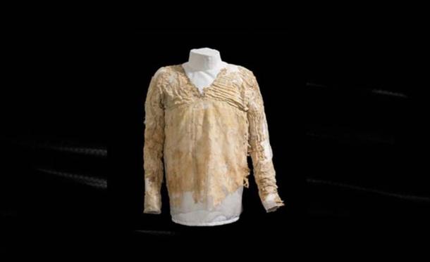 El vestido de Tarkhan. Fuente: Museo Petrie de Arqueología Egipcia UCL