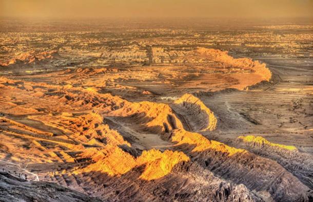 Vista de Al Ain desde la montaña Jebel Hafeet. (Leonid Andronov / Adobe)